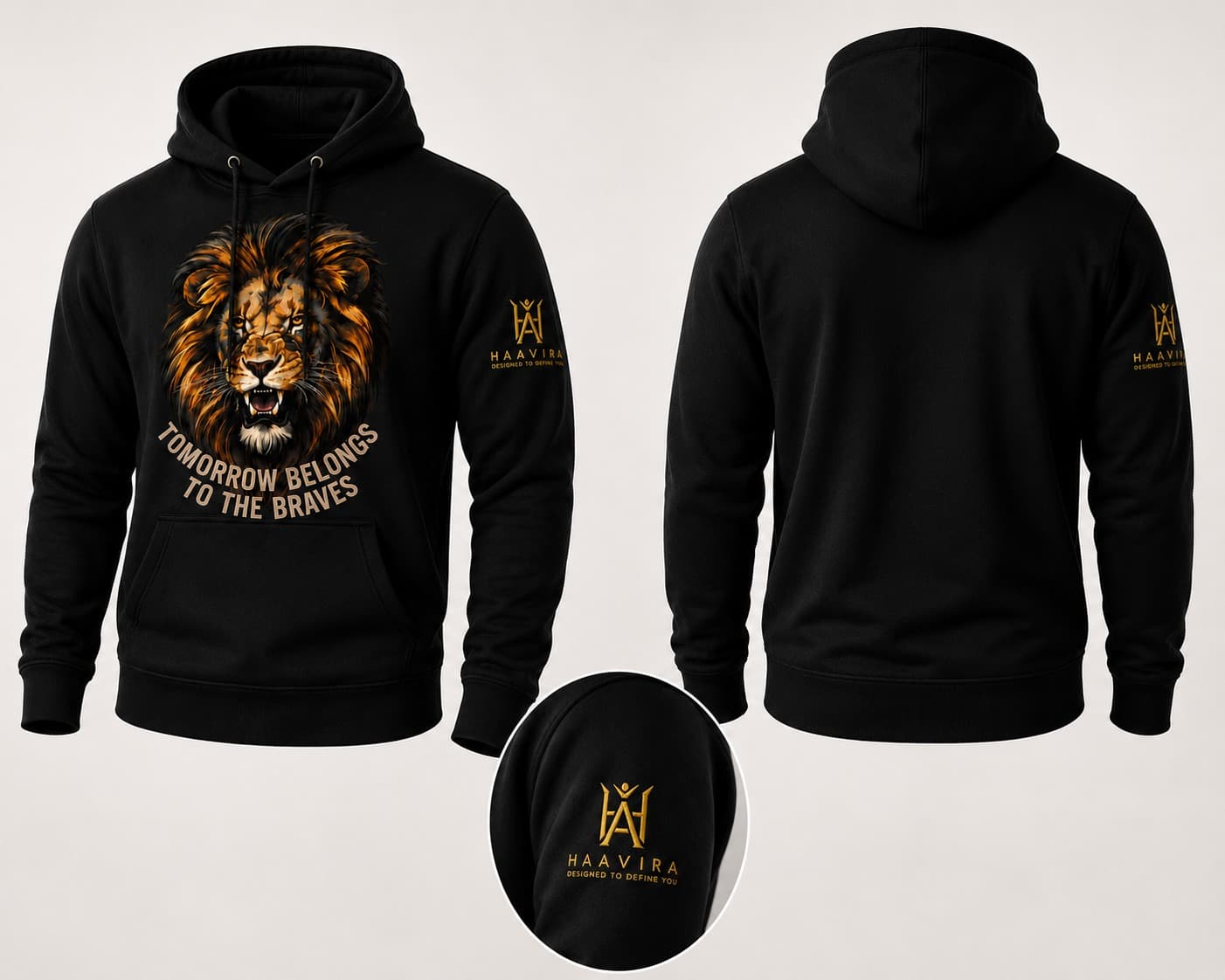 HAAVIRA Lion Hoodie
