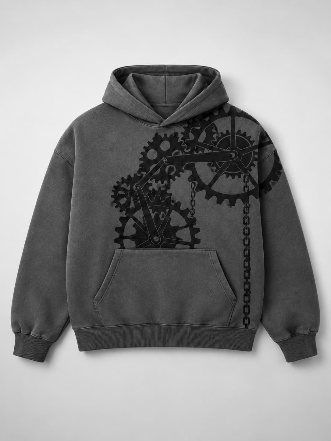 HAAVIRA Gear Mechanism Hoodie — Front
