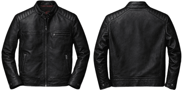 HAAVIRA Genuine Leather Jacket — Front